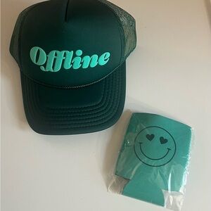 Ulta Beauty Collection Trucker Hat & Can Cooler
